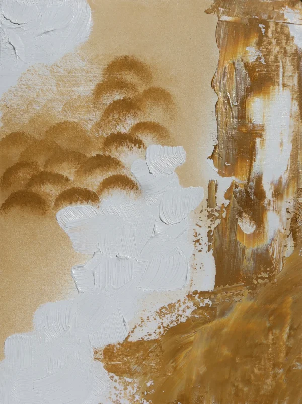 Light loves imperfection, peinture de Romane Malotaux
