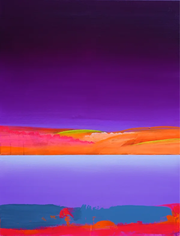Je reviens te chercher, peinture de Romane Malotaux